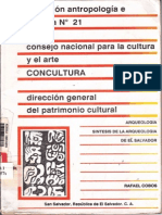 Colección Antropología N 21 CONCULTURA