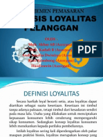 Tugas Kelompok Analisis Loyalitas Pelanggan