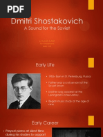 Dmitri Shostakovich - Presentation