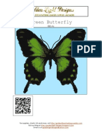Pattern - Green - Butterfly