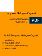 KFA II 03 Senyawa Halogen Organik
