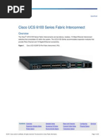 Cisco UCS 6100 Series Fabric Interconnect