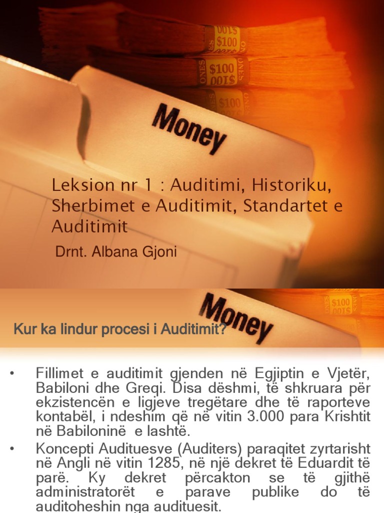 Leksion NR 1 Auditim Master Profesional UBT | PDF