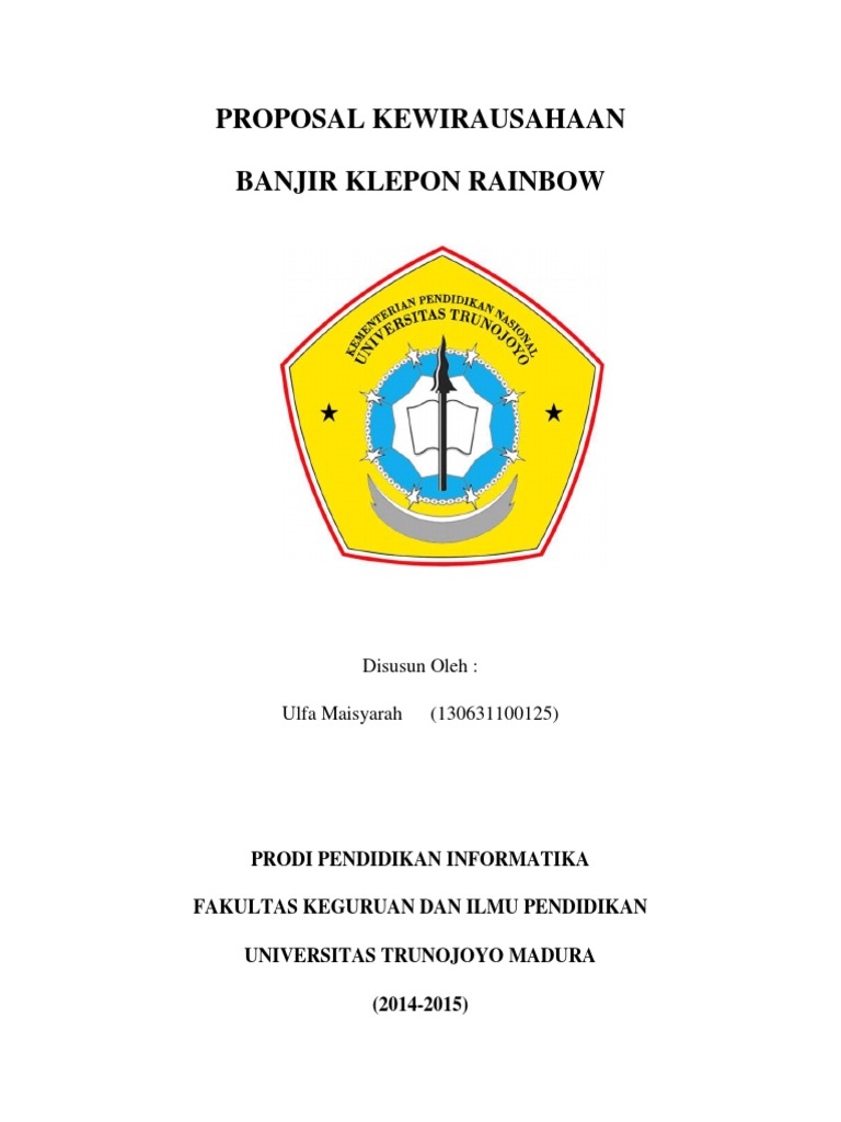 Proposal Kewirausahaan