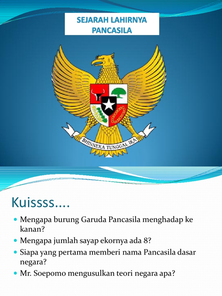 Materi 2 Sejarah Perumusan Pancasila