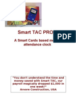 Smart Tac Pro: A Smart Cards Based Mobile Attendance Clock