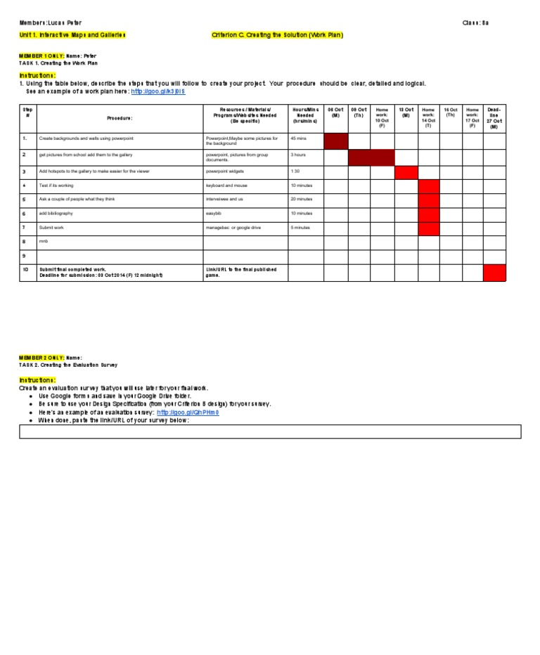 Interactive Maps Work Plan Guide | PDF | Computers | Technology ...