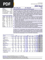 JSW Steel: CMP: INR1,176 TP: INR1,678 Buy