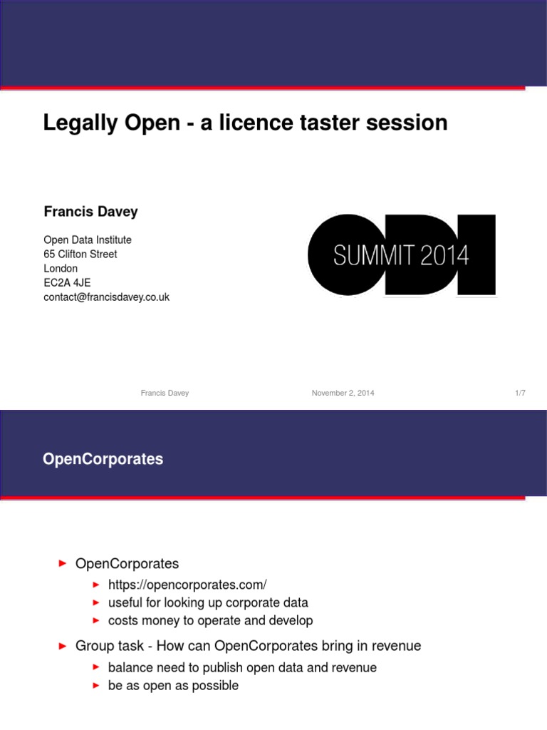 Open Data Licensing Strategies Explained | PDF