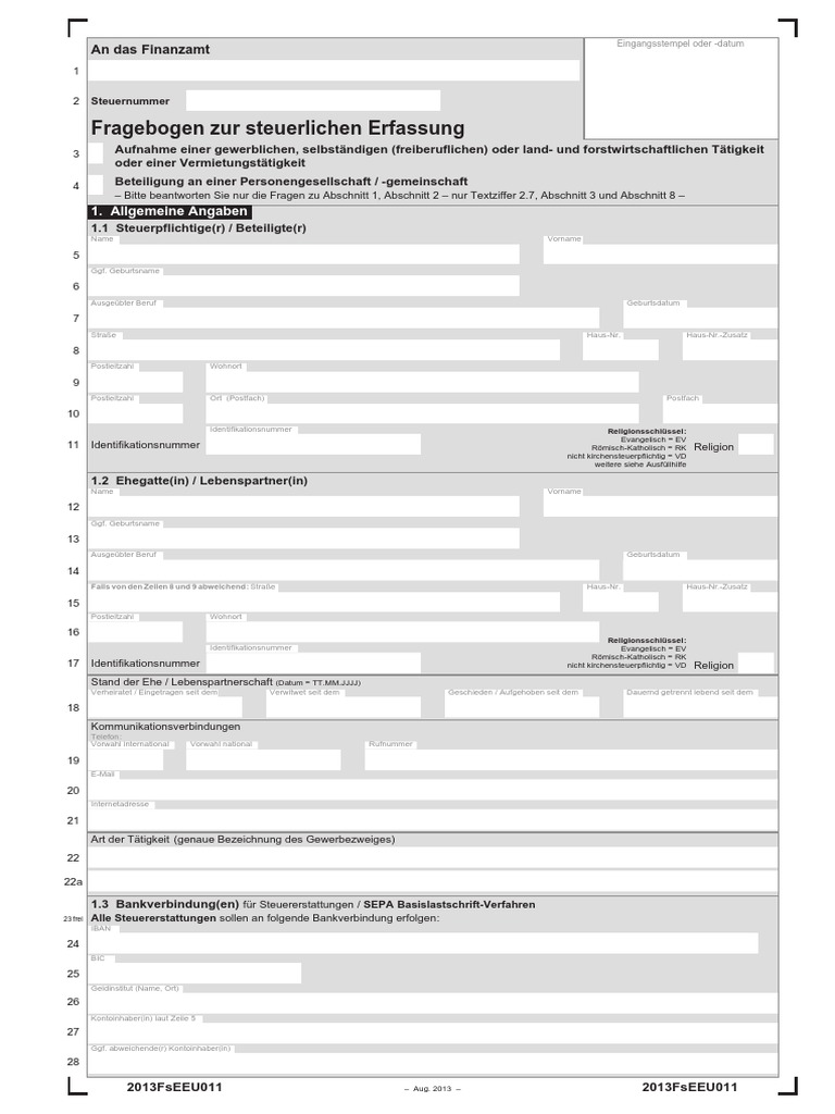 Steuerliche Erfassung Selbst Ndige T Tigkeit Beteiligung An Einer ...