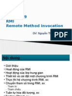 RMI Remote Method Invocation: GV: Nguyễn Thị Thanh Vân