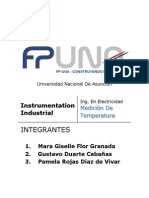 Medición de Temperatura - Trabajo Practico