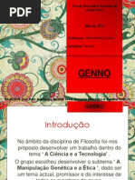 Manipulação Genética Filosofia 11ºano