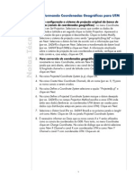 5 - Conversão de Coordenadas Geográficas para UTM