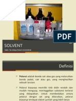 hazard solvent