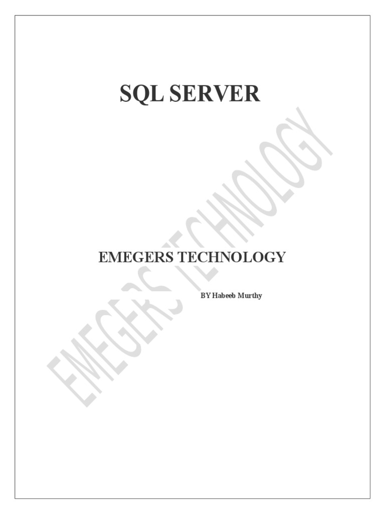 A Comprehensive Guide to Installing and Configuring SQL Server 2005 ...