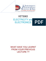 Electricity and Electronics