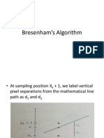 Bresenham's Algorithm