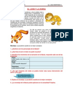 Actividades - La Fábula