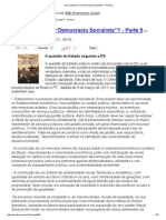 Andreas Maia - Para Onde Vai a Democracia Socialista (Pt v)