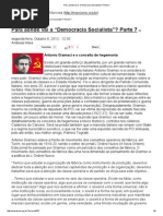 Andreas Maia - Para Onde Vai a Democracia Socialista (Pt VII)