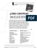 Construir Reja de Entrada