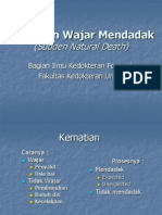 F. Kematian Wajar Mendadak