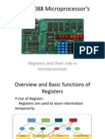 8086/8088 Microprocessor's: Registers and Their Role in Microprocessor