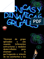 Tecnicas y Dinamicas Grupales