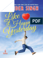 Like It Happened Yesterday - Singh Ravinder