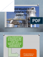 Condensador de Contacto Directo 