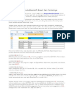 Fungsi VLOOKUP Pada Microsoft Excel Dan Contohnya