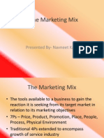 The Marketing Mix: Presented By-Navneet Kaur