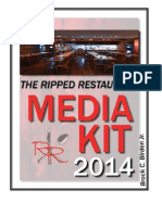 The Ripped Restaurant Media Kit 2014