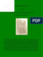 26 - Carta de Pôncio Pilatos Dirigida Ao Imperador Romano