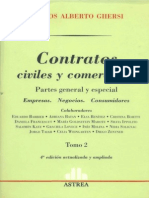 Ghersi, Carlos a. - Contratos Civiles y Comerciales (Tomo II)