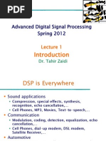 ADSP Lec 01