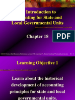 An Introduction To Accounting For State and Local Governmental Units