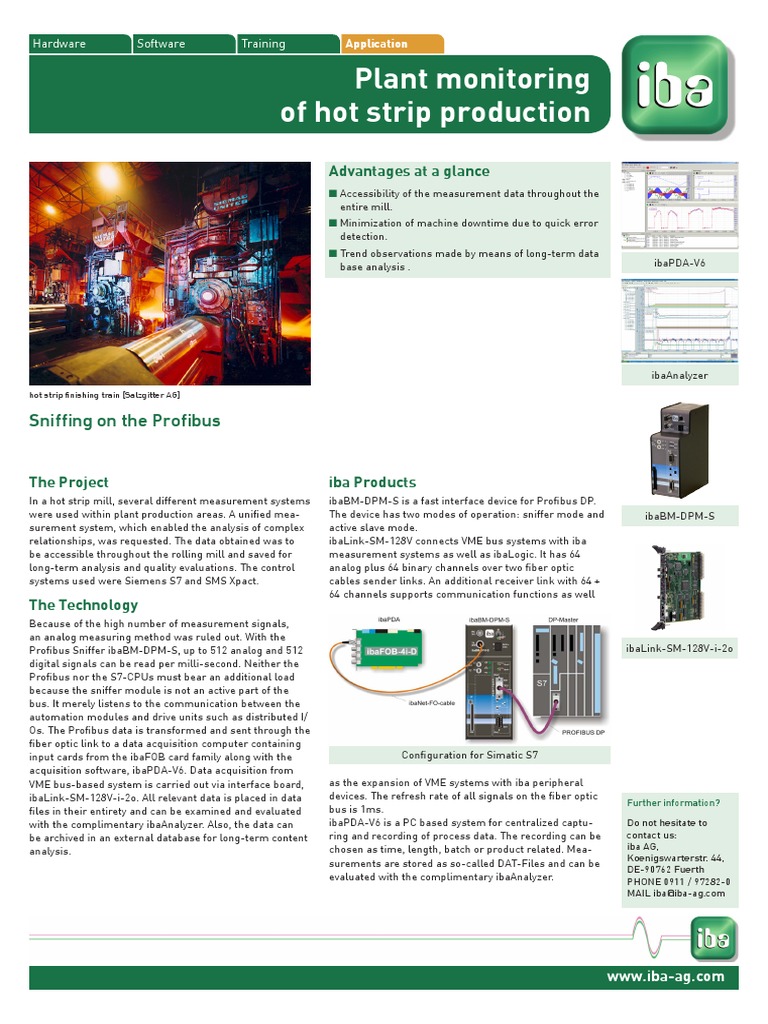 Paper IBA-PDA | Data Acquisition | Signal (Electrical Engineering ...