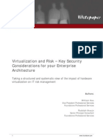 WP Virtualization and Risk