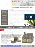 Petite Properties Newsletter March 2013