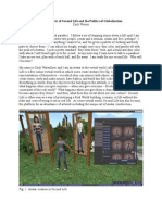 The Rhetoric of Second Life and The Politics of Globalization