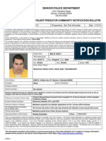 Neal B. Daily Sexually Violent Predator Notification