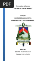 Informe de Biologia