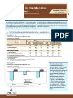 Exportaciones e Importaciones Junio 2014