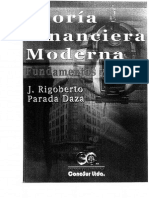 Teoria Financiera Moderna Fundamentos y Metodo PDF