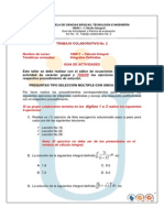 Trabajo Colaborativo No 2 CALCULO INTEGRAL