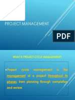 5 Project Management Cycle Management