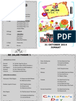 Buku Program Hari Kanak2 2014