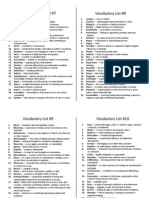 Vocabulary 2 Ndquarter